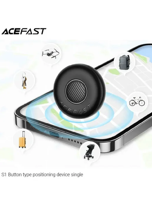 Трекер GPS для авто, рюкзака, животных, и детей AirTag, черный, фото 4