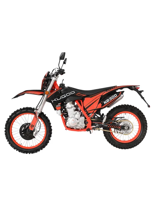KUGOO Бензиновый мотоцикл NB-300 (водяное охлаждение), черный, фото 6