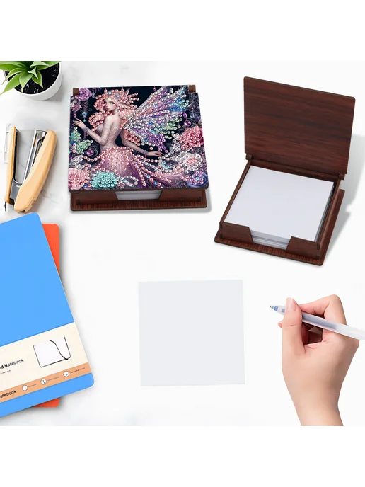 Деревянный DIY-набор для феи и украшений, 160 бумаг, Деревянный DIY-набор феи и, фото 3