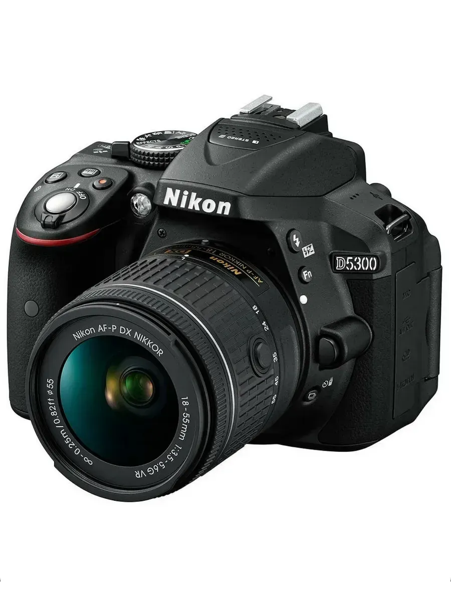 nikon Фотоаппарат D5300 Kit NIKKOR 18-55mm f 3.5-5.6G VR