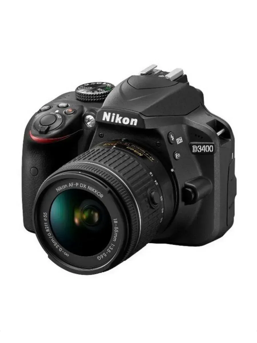 nikon Фотоаппарат D3400 Kit NIKKOR 18-55mm f 3.5-5.6G VR