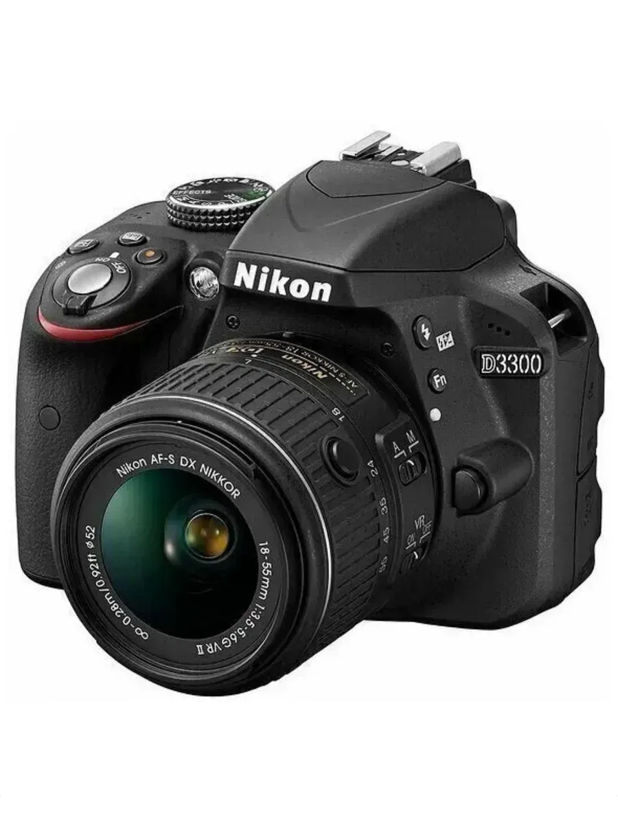 nikon Фотоаппарат D3300 Kit NIKKOR 18-55mm f 3.5-5.6G VR