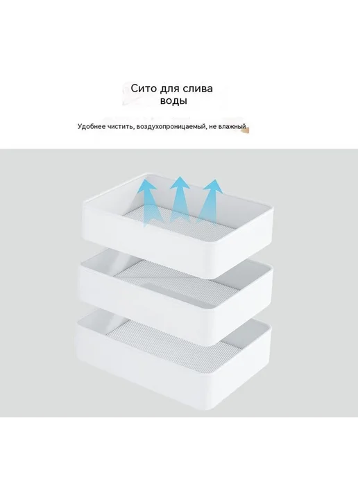 Полки Голубая дымка, желтый, фото 5