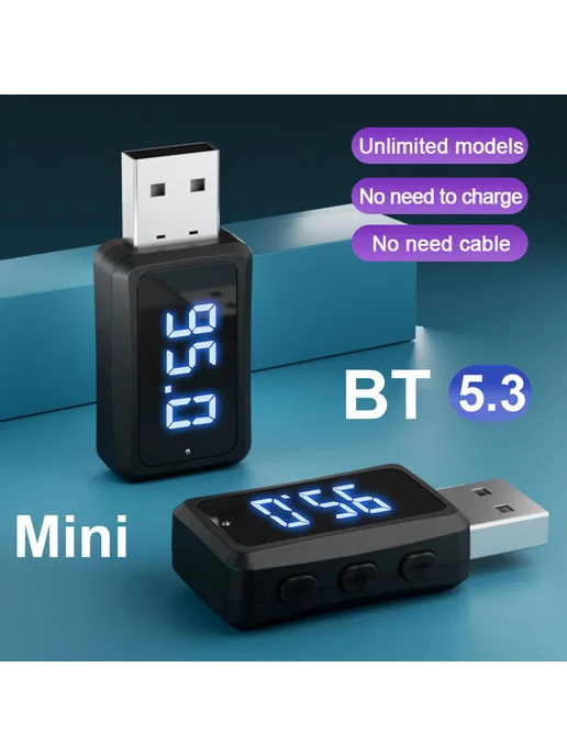 FM02 Bluetooth-модуль для машины, мини USB, Power авто, вариант, фото 2