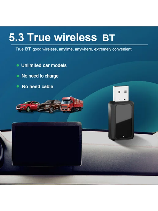 FM02 Bluetooth-модуль для машины, мини USB, Power авто, вариант, фото 3