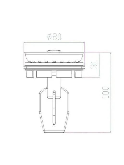 Измельчитель бытовых отходов my8998-1pc, вариант, фото 6