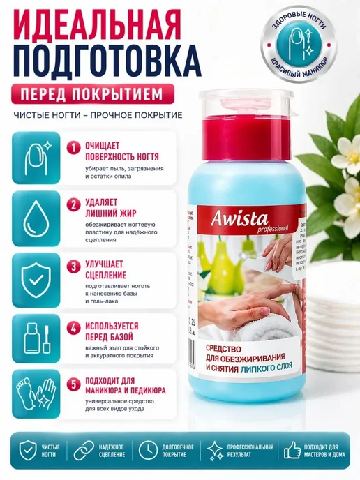 KU89 Средство для обезжиривания ногтевой пластины, вариант, фото 3