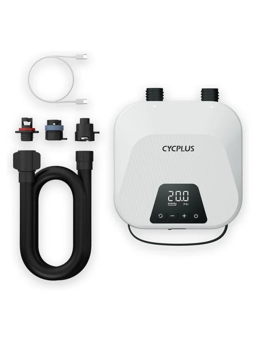 Cycplus Портативный электрический насос D14 Pro, белый, фото 2
