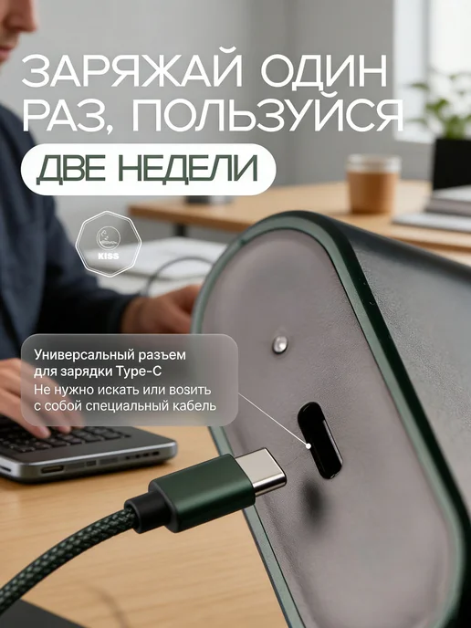 Электробритва шейвер124, зеленый, зеленый, фото 6