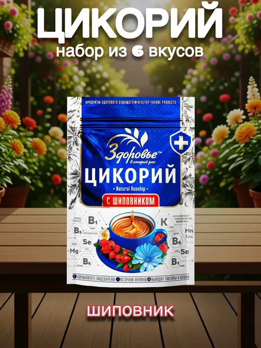 ВОКРУГ СВЕТА КК Цикорий Здоровье Набор из 6 вкусов, 6 шт, фото 4