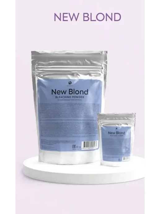 ADRICOCO Обесцвечивающая пудра NEW BLOND осветление до 8 тон 500гр, 500 г