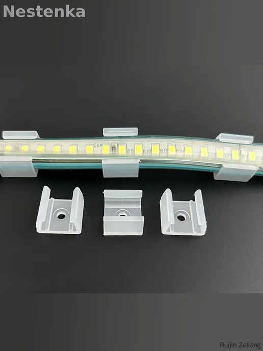 Профиль П-образный для LED-ленты, 12×12 мм, белый, 12x12 мм, фото 3
