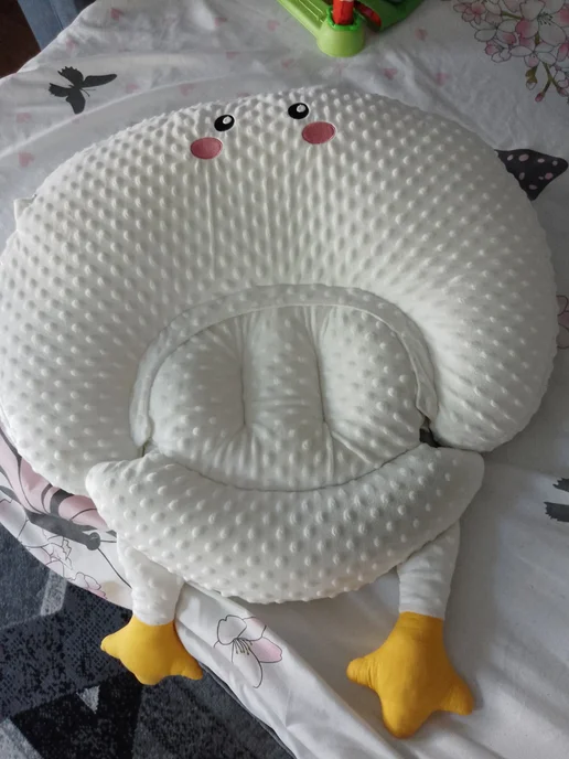 COCO DOUDOU Подушка для кормления новорожденных Утёнок, белый, фото 4