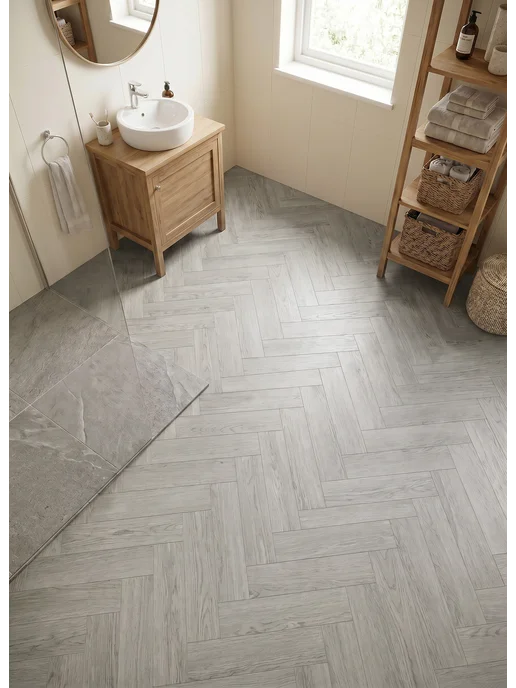 Dream floor Кварцвиниловая плитка Секвойя 012 с фаской 2,5 мм 43 класс, серый, фото 7