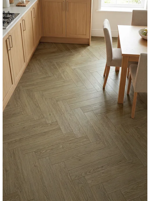 Dream floor Кварцвиниловая плитка Секвойя 015 с фаской 2,5 мм 43 класс, коричневый, фото 2