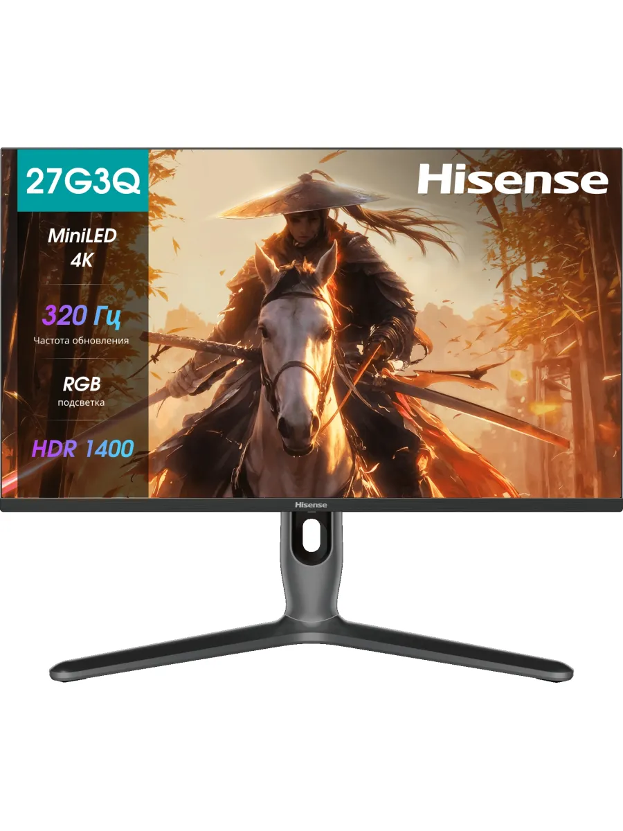 HISENSE Монитор 27 дюймов 27G7Q PRO IPS 4K с.серый HDMI DP USB HAS P…