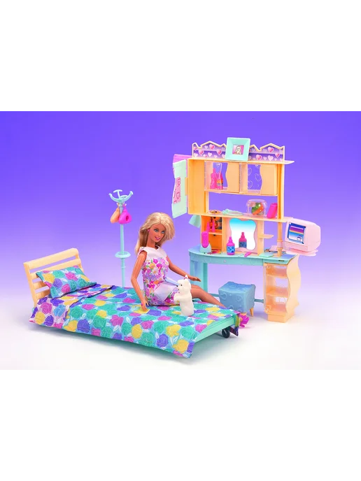 Нет бренда Мебель для кукол Barbie, классная комната, 30 см, цвет not, вариант