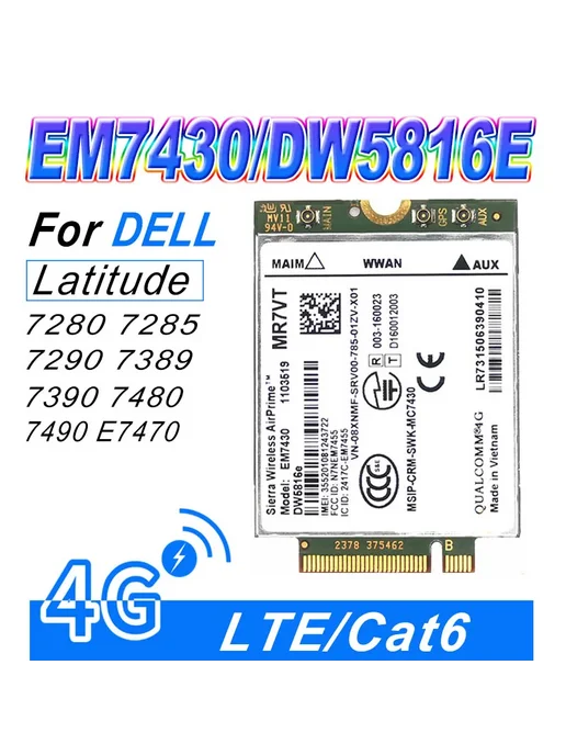 WDXUN DW5816e 4G Модем DW5816E combo, 4 г, фото 3