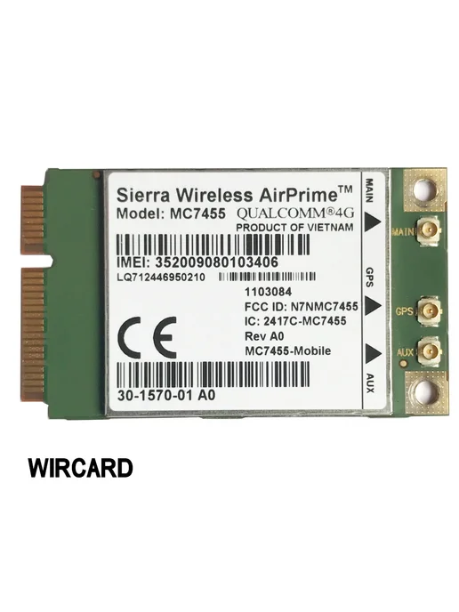 WIRCARD HUASJ MC7455 4G Модем для ноутбука, 4 г, фото 2