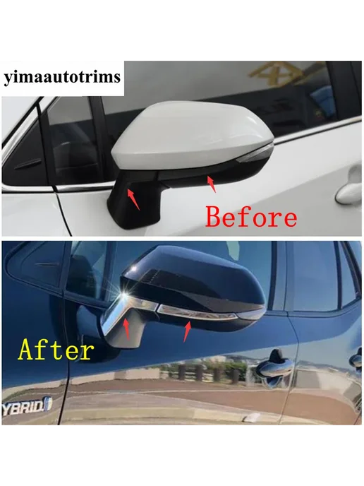 yimaautotrims Декоративная крышка зеркала Toyota Corolla E210 2019-2022, п, вариант, фото 2