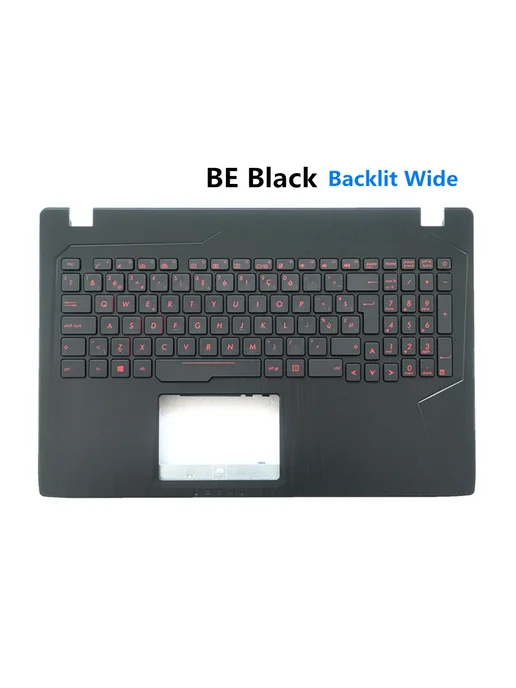 HANBBKPT Клавиатурный корпус с RGB-подсветкой Asus AR-RGB, черный, фото 6