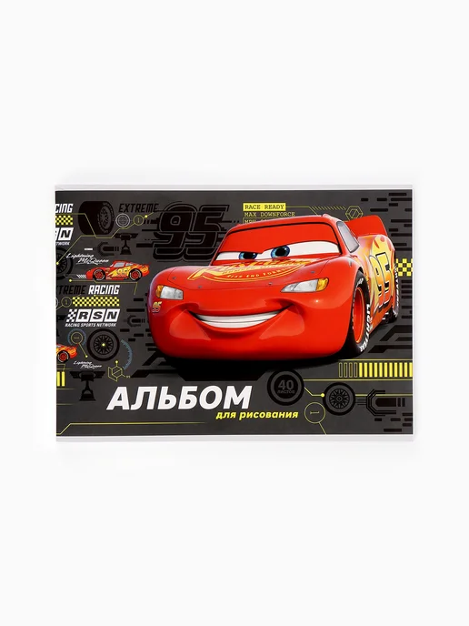 Disney Альбом для рисования на скрепке А4 40л 2 шт, 40 л, 2 шт, фото 6