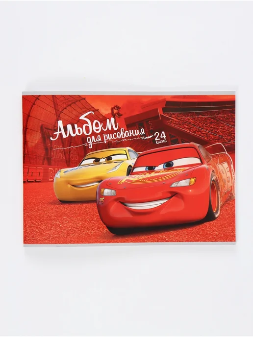 Disney Набор 2 шт альбомов для рисования на скрепке А4 24 листа, 2 шт, фото 5