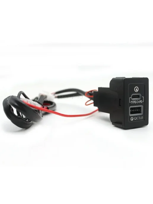 Автомобильное зарядное устройство для быстрой зарядки, USB-р, вариант, фото 5