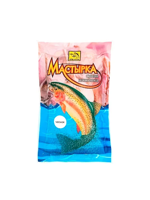 Три Кита. Мастырка сухая наживка чеснок 100г, 100 г