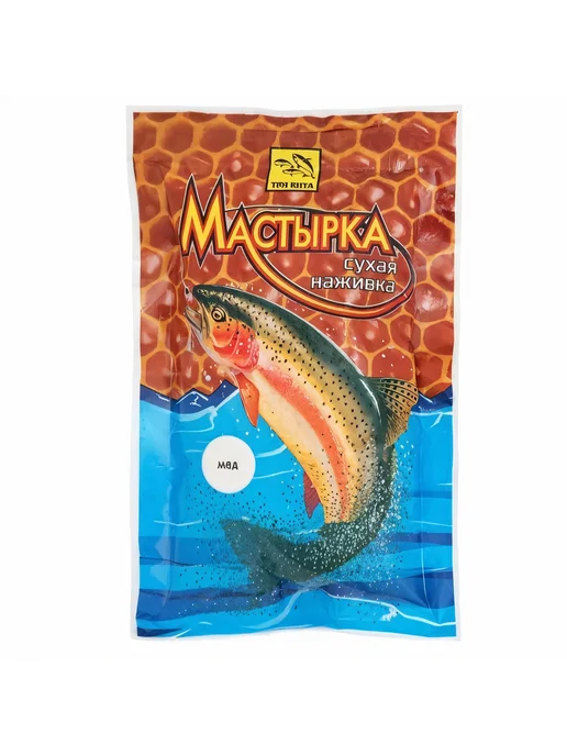 Три Кита. Мастырка (сухая наживка) 100гр Мед, 100 г