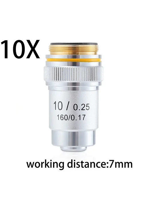 JLLSMCMGGX Объектив микроскопа 4X, NA 0.10mm, WD 18mm, вариант, фото 3