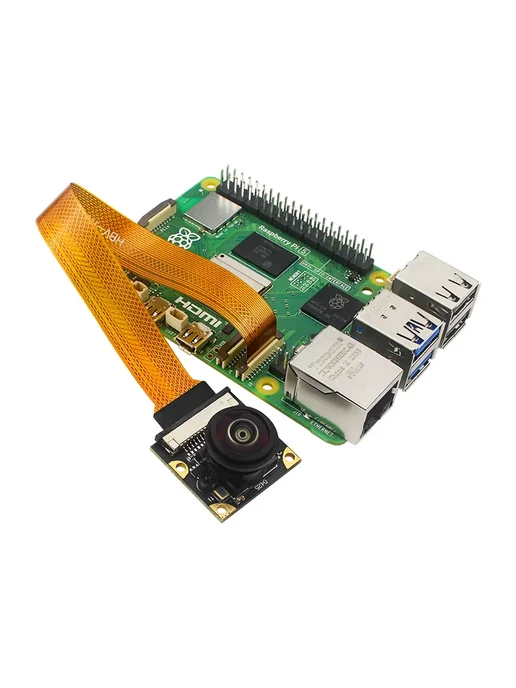 SHCHV Камера 130° для Raspberry Pi 5, 8МП, IMX219, 77 Degree 8MP, фото 7