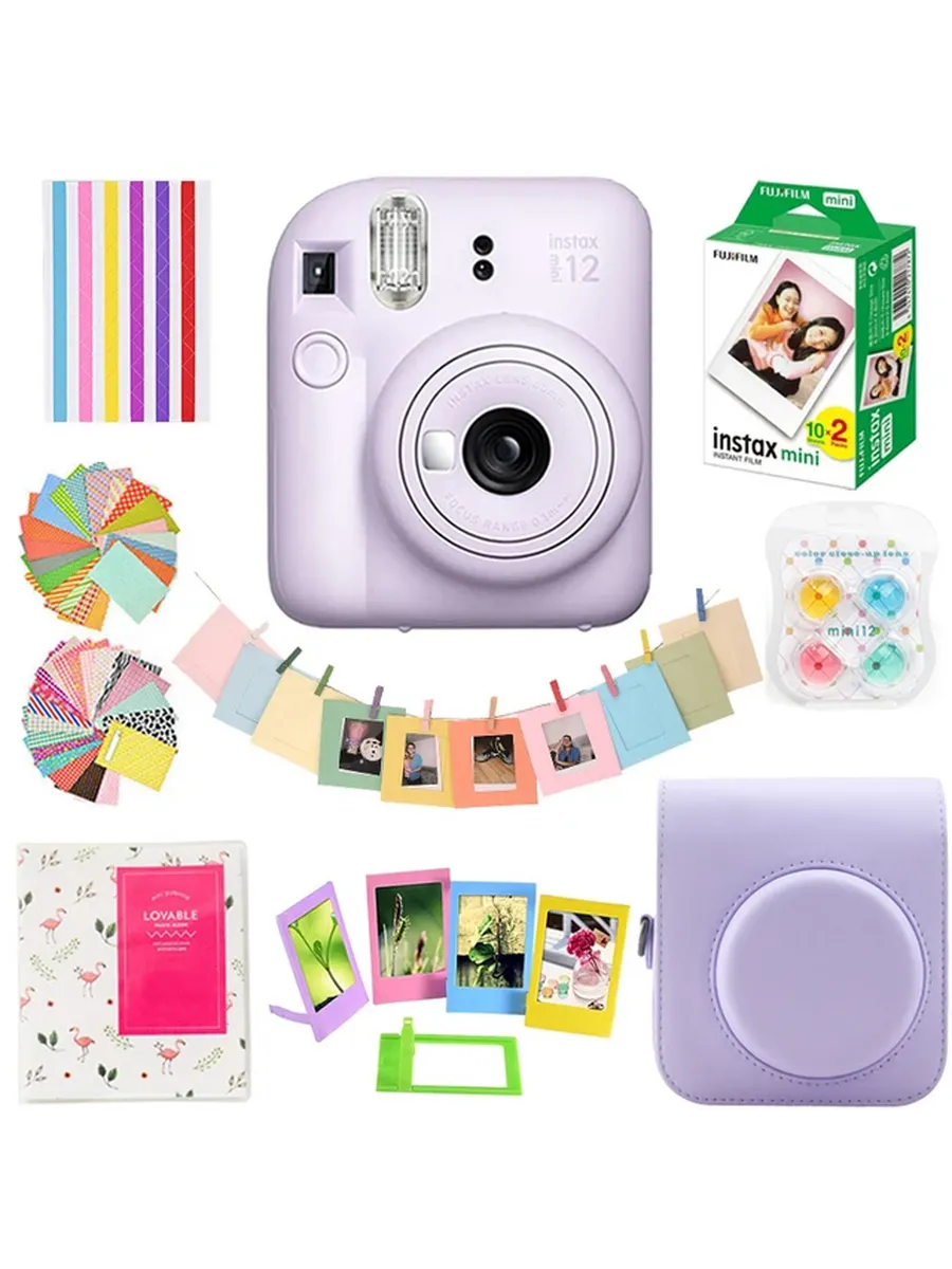 FUJIFILM Instax Mini12 фотоаппарат для девочек