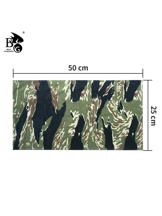 Нет бренда Бандана BG Tactical Bionic Camo Tiger Stripe из полиэстера, вариант, фото 3