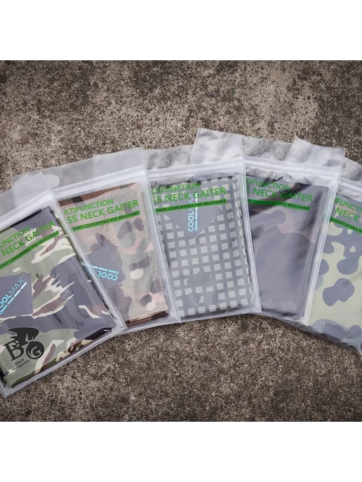 Нет бренда Бандана BG Tactical Bionic Camo Tiger Stripe из полиэстера, вариант, фото 5