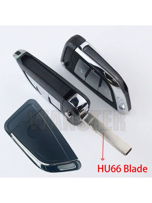 Нет бренда Корпус для Vw B5 A-upgrade-2 bottons, ключей A-upgrade-3, фото 3