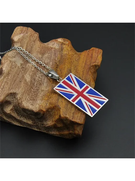 Нет бренда Ожерелье с флагом Accessories steel 50cm, Accessories steel, фото 6