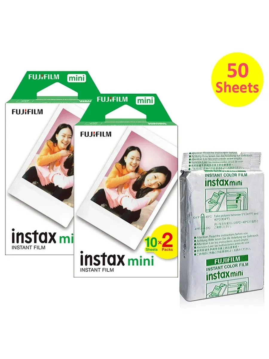FUJIFILM Instax Mini Film, 50 листов