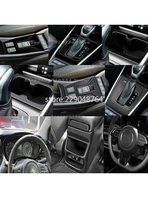 cutylin Задняя крышка кондиционера Suzuki Fronx 2025-2026, ABS Black, черный, фото 2
