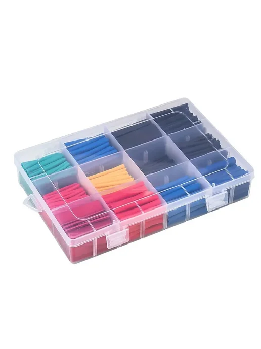 Нет бренда Комплект термоусадочных трубок Heat Shrink Tubing 164 шт, 580 шт, фото 2