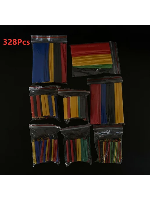 Нет бренда Комплект термоусадочных трубок Heat Shrink Tubing 164 шт, 580 шт, фото 5