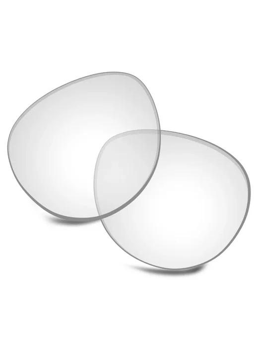 Bwake Сменные линзы Clear White для Ray-Ban Meta Headliner, белый