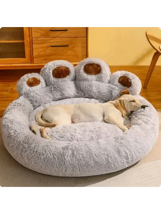 Нет бренда Пушистая кровать для собак XL Розовый, 50cm-5kg, Fairy powde, розовый, фото 3