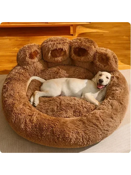 Нет бренда Пушистая кровать для собак XL Розовый, 50cm-5kg, Fairy powde, розовый, фото 4