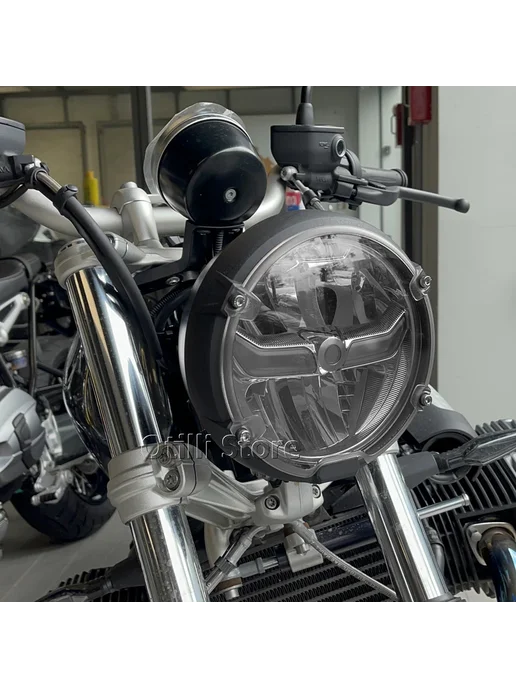 Otilli Защитная решетка для фары мотоцикла, Transparent, BMW R18, R, белый, фото 6
