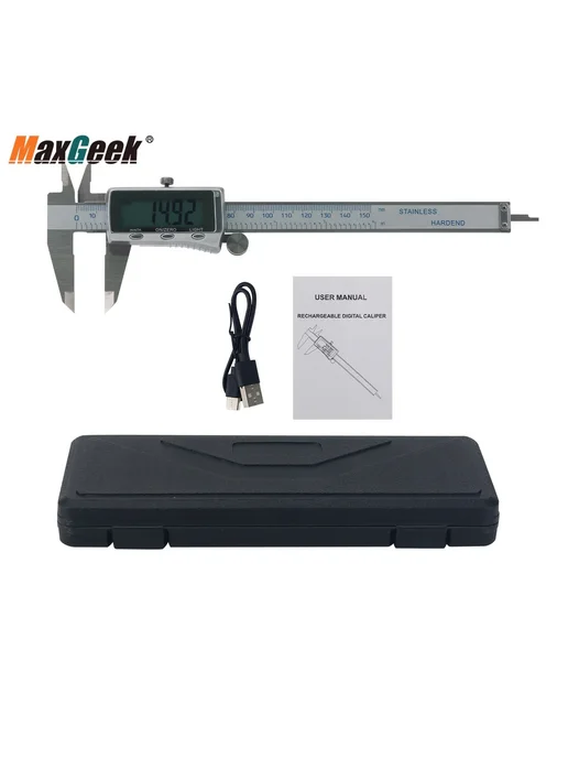 Нет бренда Цифровой штангенциркуль MaxGeek 0-300mm, вариант, фото 2