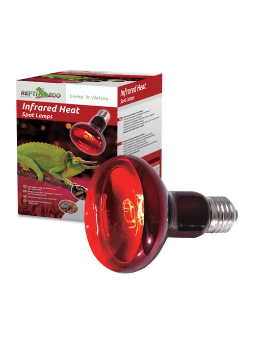 Repti-Zoo Лампа для рептилий инфракрасная 63075R "ReptiInfrared", 75Вт, 75 Вт