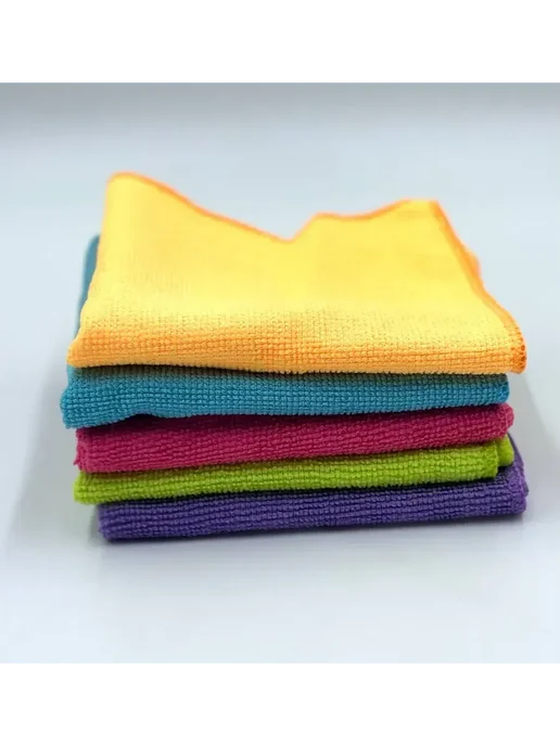 Umarat0306 Салфетка из микрофибры махровая 30×30 см 5 шт, 30x30 см, 5 шт, фото 5