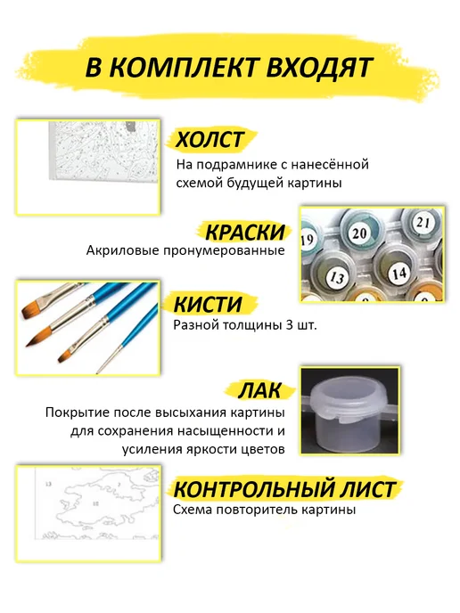 Гордеев Арт Картина по номерам Шрек, белый, фото 3