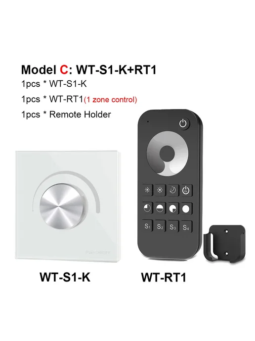 WeeTisa Димер LED Model C, красный